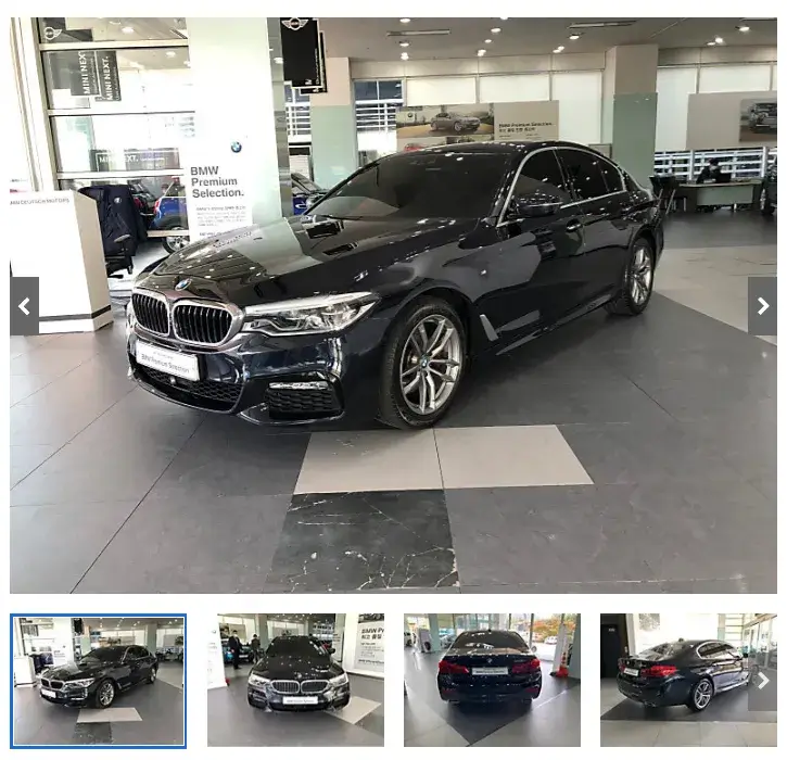 BMW 공식 인증 중고차 홈페이지