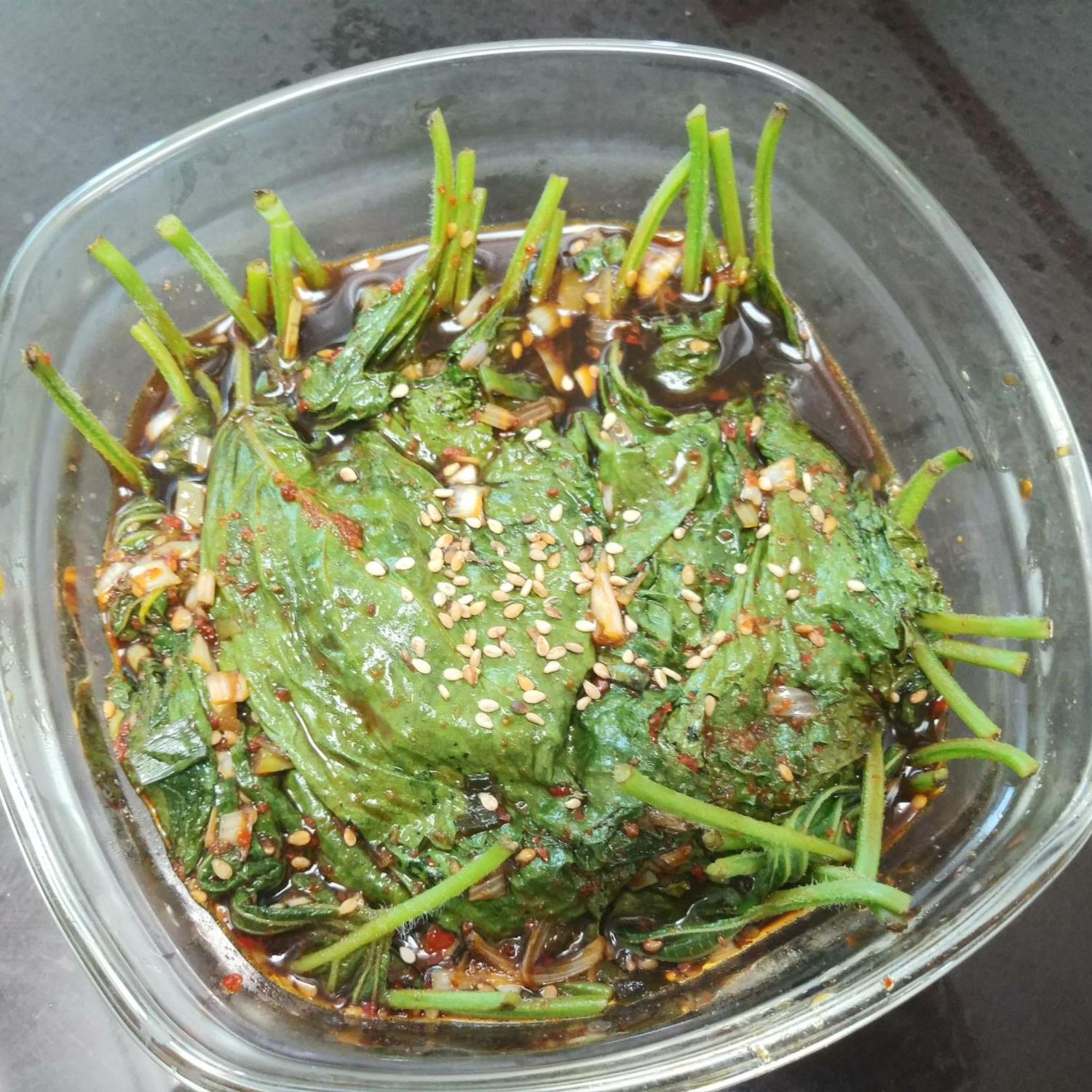  입맛 돋우는 향긋한  깻잎찜 간단하게 만들기