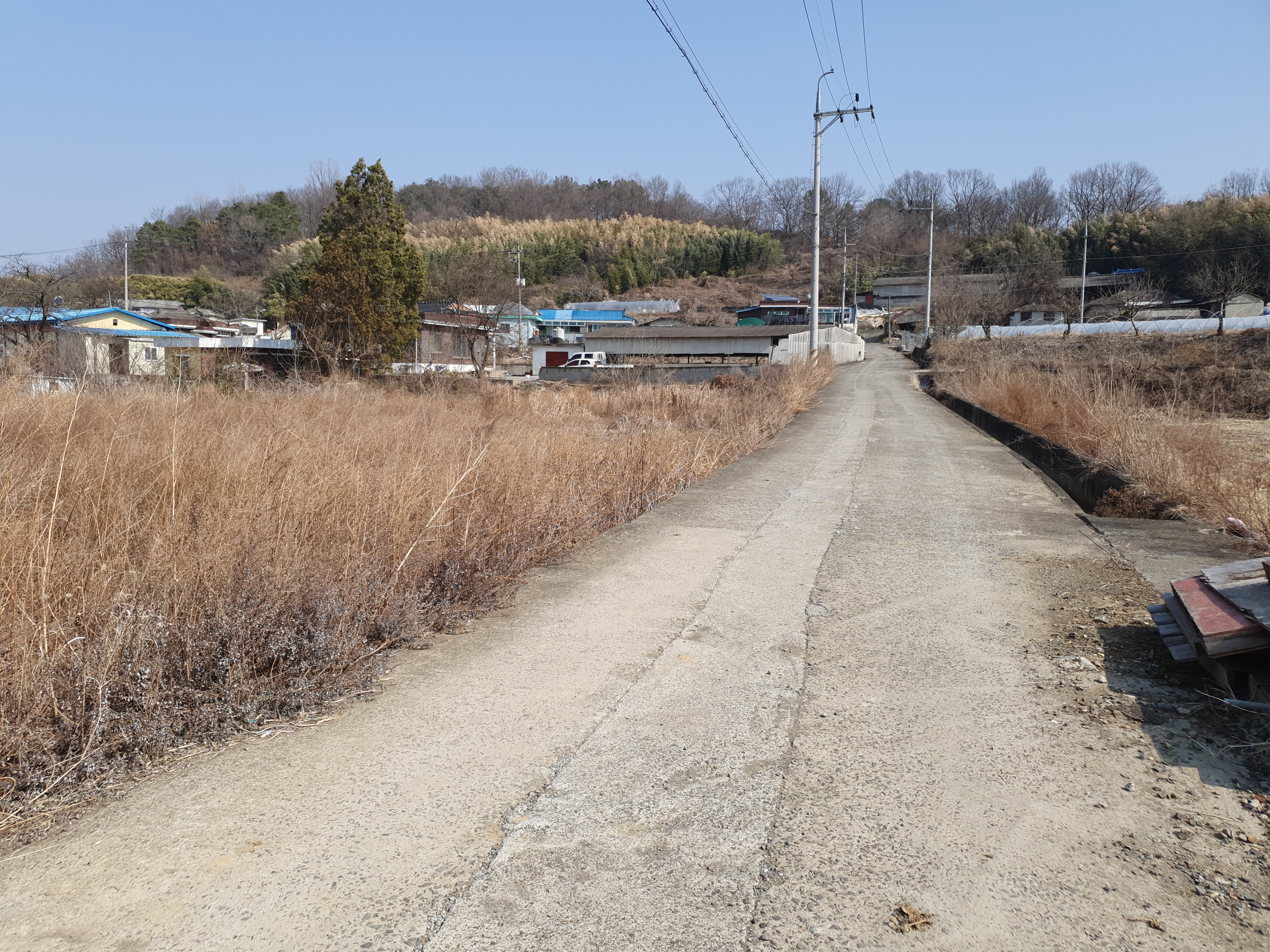  (땅나라 325번) 함안 대산면 소재, 농지원부 및 주택건축 가능한 묵답 매매. / 문의 055)585-0053