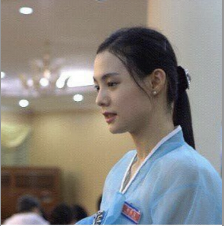 미모의 북한여자