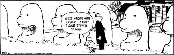 Easter Calvin and Hobbes