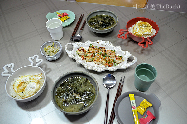 아이들 아침 메뉴