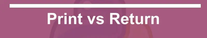 인쇄와 반품의 차이점