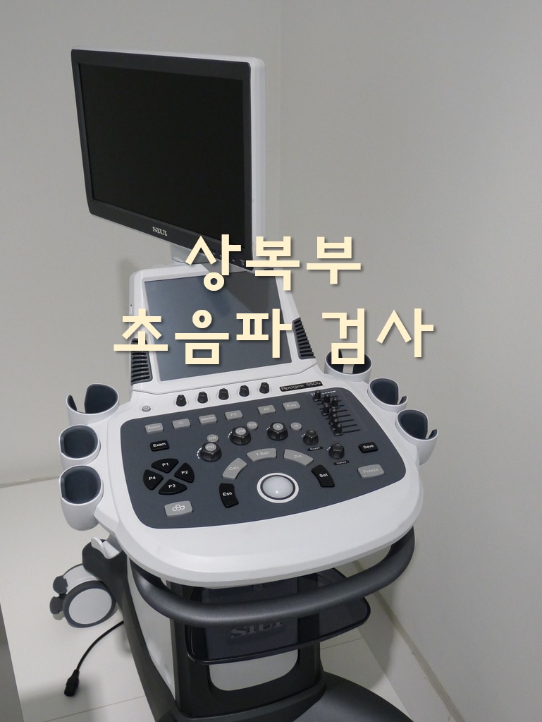  상복부 초음파 검사로 오른쪽 왼쪽 상복부 통증 원인 진단