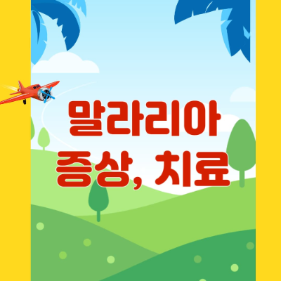 말라리아 증상과 치료법 및 말라리아 모기종류