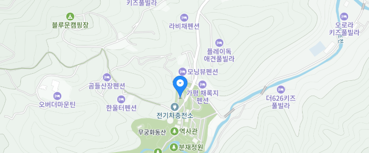 오색별빛 정원입니다.