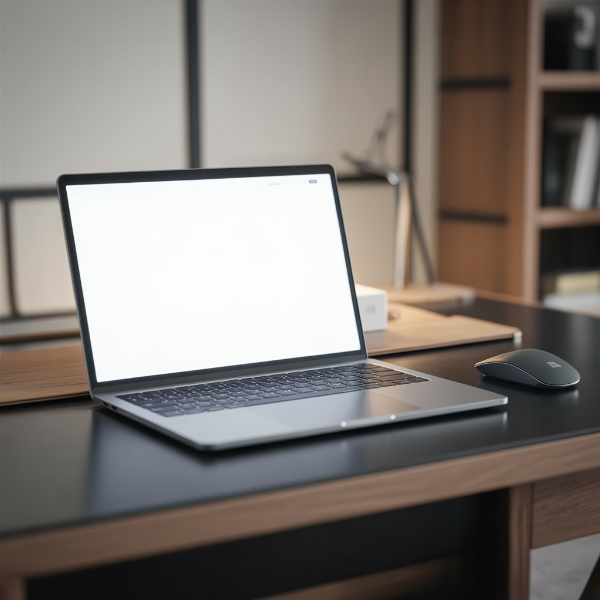 노트북 화면 밝기 조절이 안된 상황의 이미지