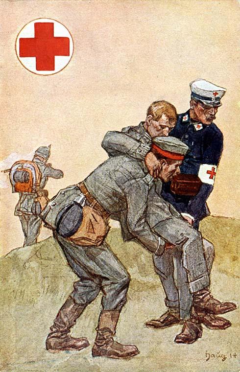 독일제국 의무부대 자원 포스터