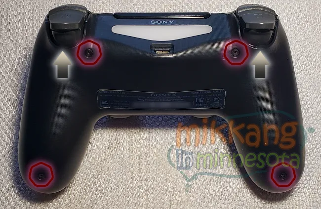 PS4 Dual Shock4 뒷면