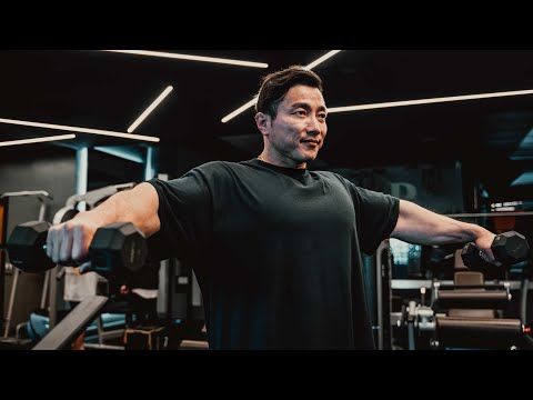  사이드 레터럴 레이즈 (사레레) 무게 승모근 자세