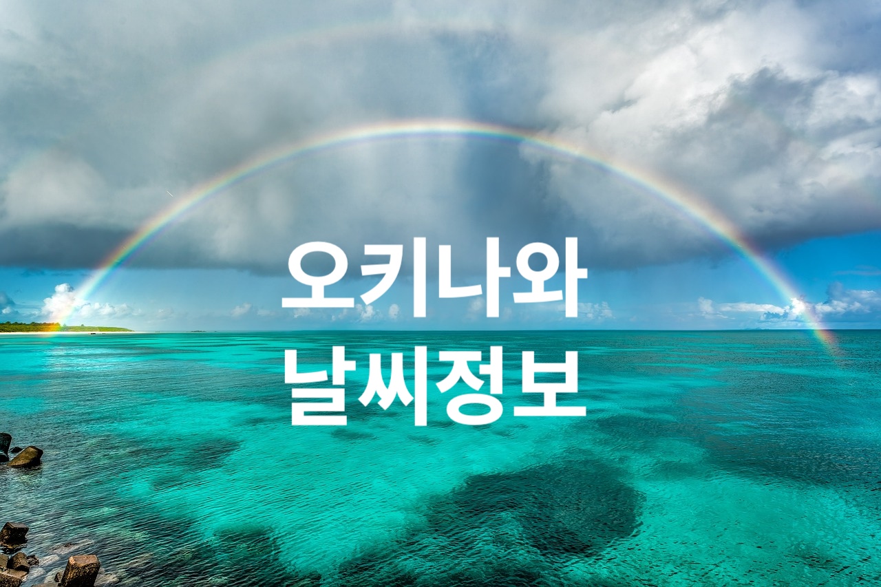 오키나와 연말연시 날씨 정보