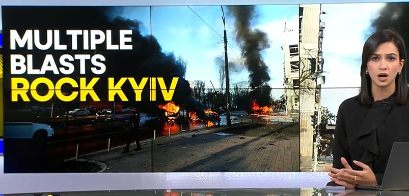 [속보] 우크라이나 전역에 비상발령 Air raid warnings across Ukraine - emergency services