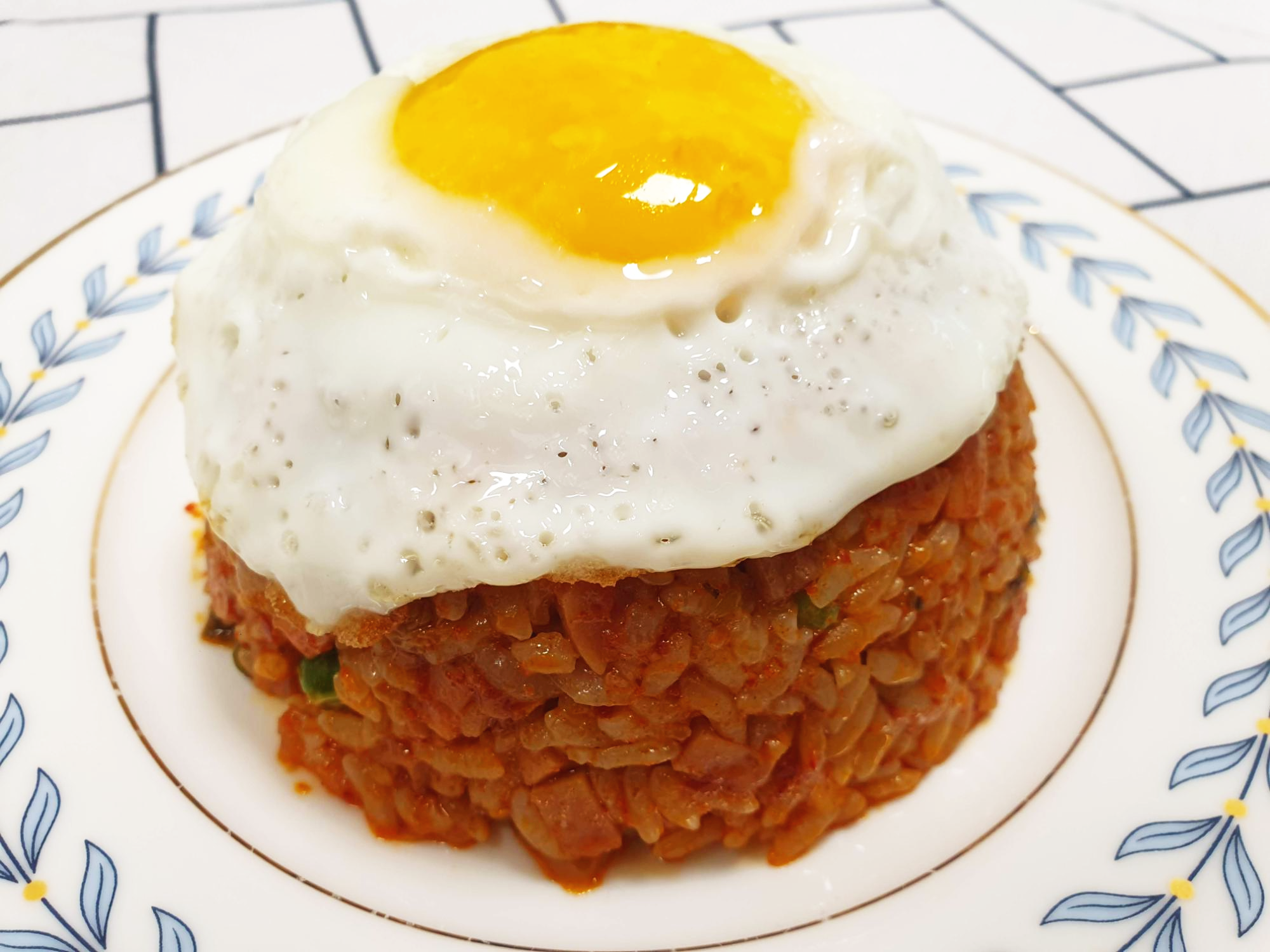  스팸 김치볶음밥 맛있게 만드는법