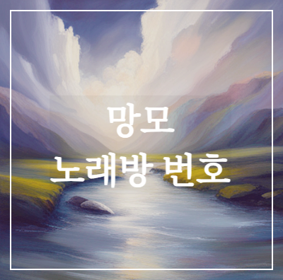 노래방 망모 번호