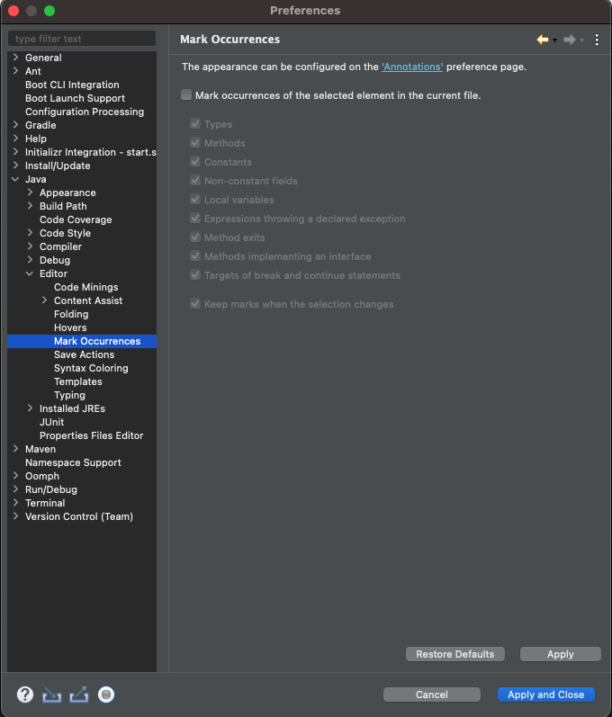 😡 Eclipse Requesting Java AST from selection 에러