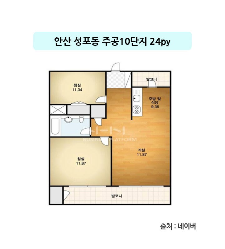안산 성포주공10단지 인테리어 25평 시공후기