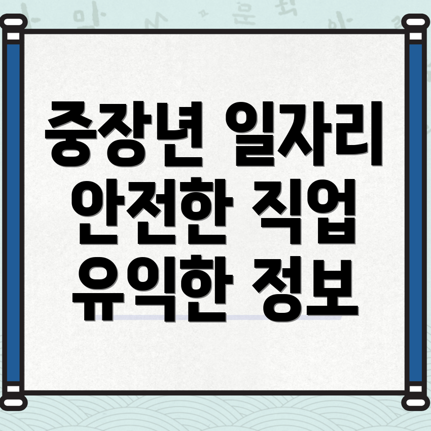 일자리 지원