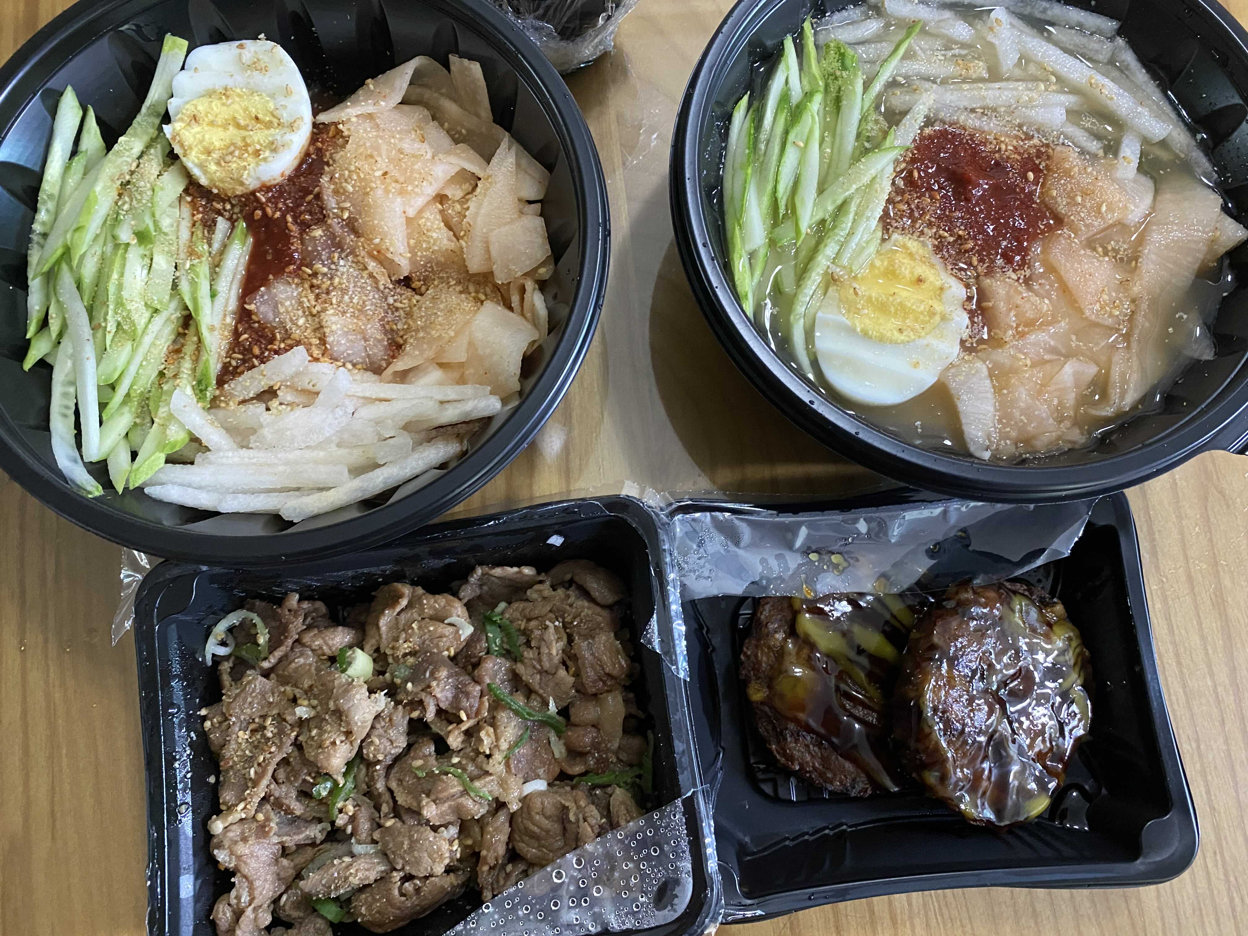  평촌 냉면 맛집 : 냉면쟁이 고기꾼 내돈내산 솔직 배달리뷰