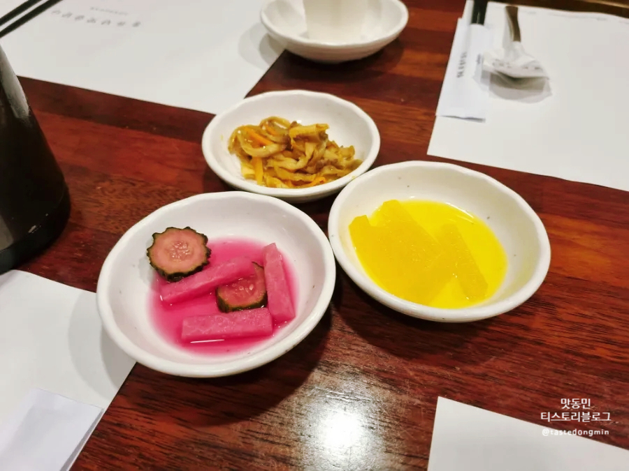 홍유단 피클&#44; 단무지&#44; 짜사이