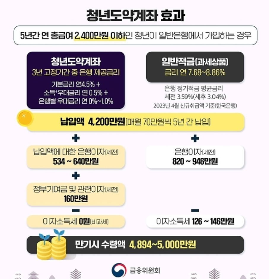 청년도약계좌의 효과