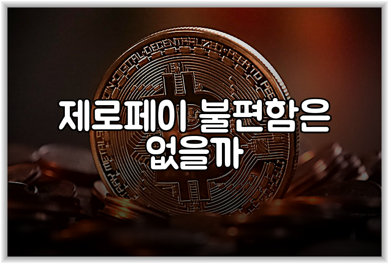 제로페이 불편함은 없을까