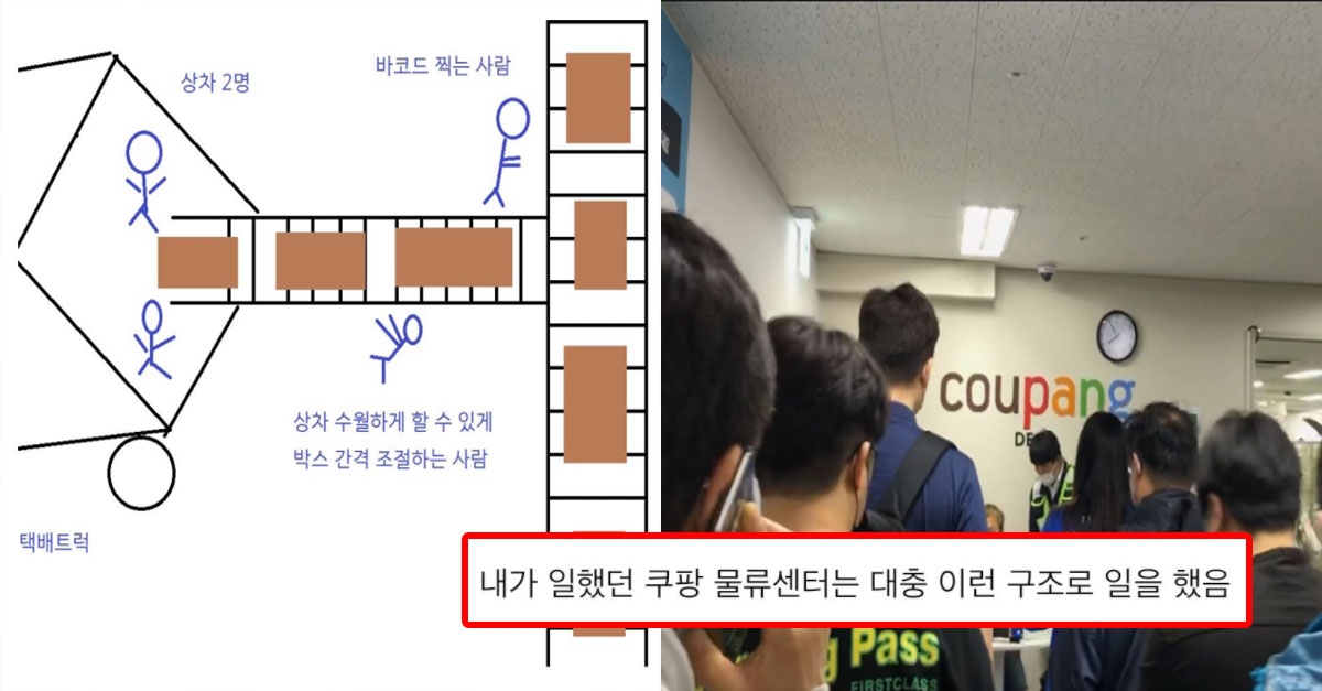  쿠팡 물류센터 알바를 때려친 이유