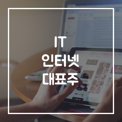  IT 인터넷 대표주 네이버, 카카오 주식