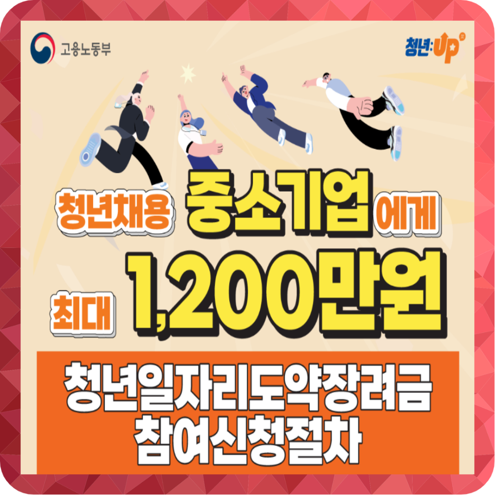 청년일자리도약장려금 ✅지원대상✅지원내용✅지원절차✅총정리
