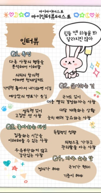 힘들 땐 하늘을 봐 달라지진않아 - INTP