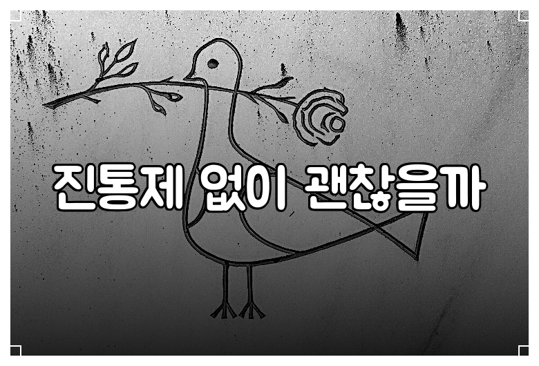 진통제 없이 괜찮을까