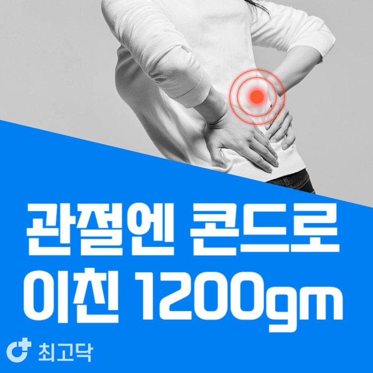 관절엔 콘드로이친 1200gm