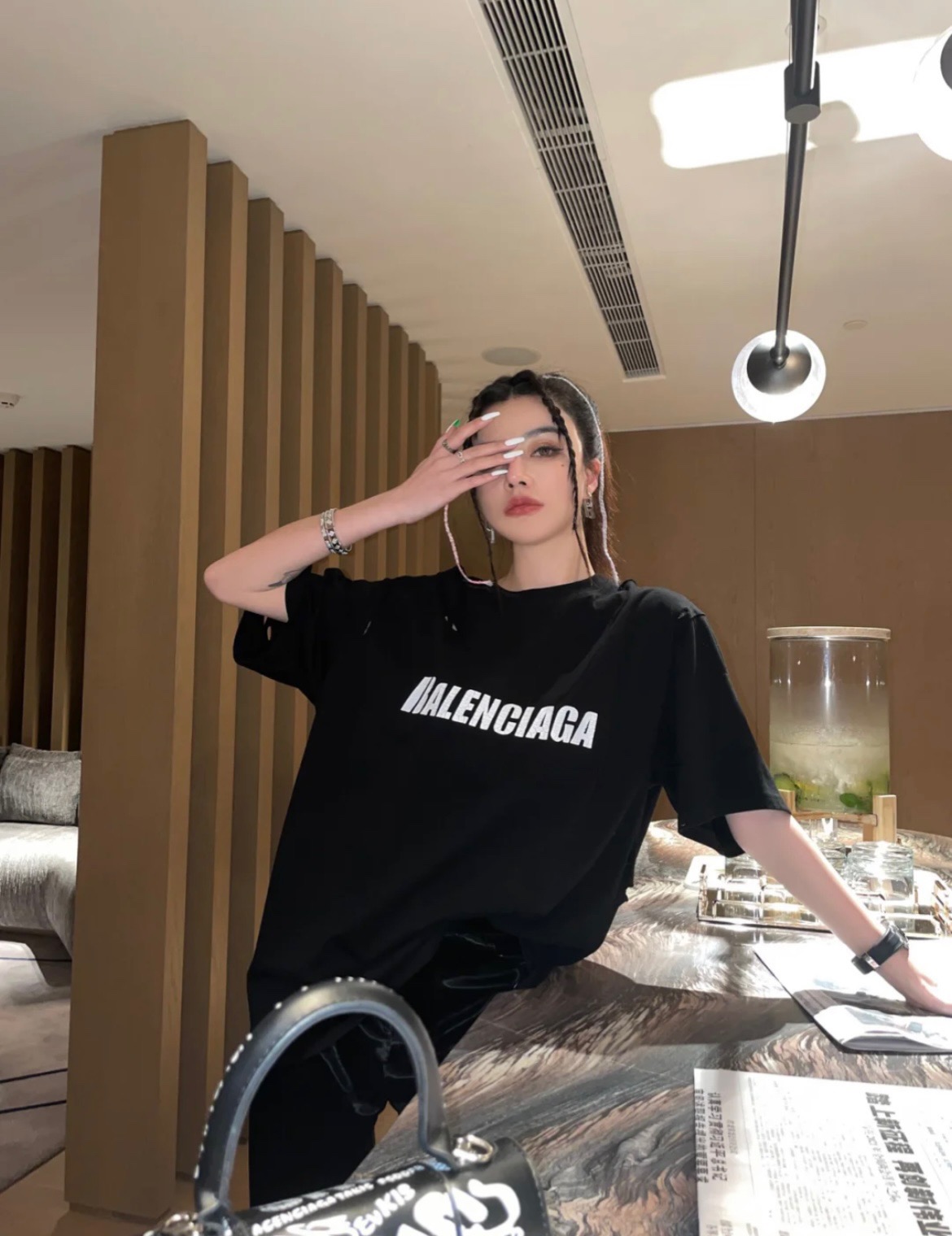  [BALENCIAGA] 발렌시아가 빈티지 반팔 티셔츠 651795 TKVB8 1070 (3 COLOR)