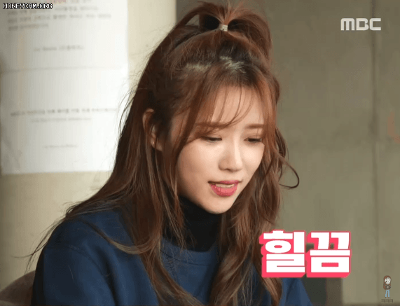 [연예] [움짤]         [러블리즈] 개 귀여운 이미주 ...... 놀면 뭐하니? -  와이드섬