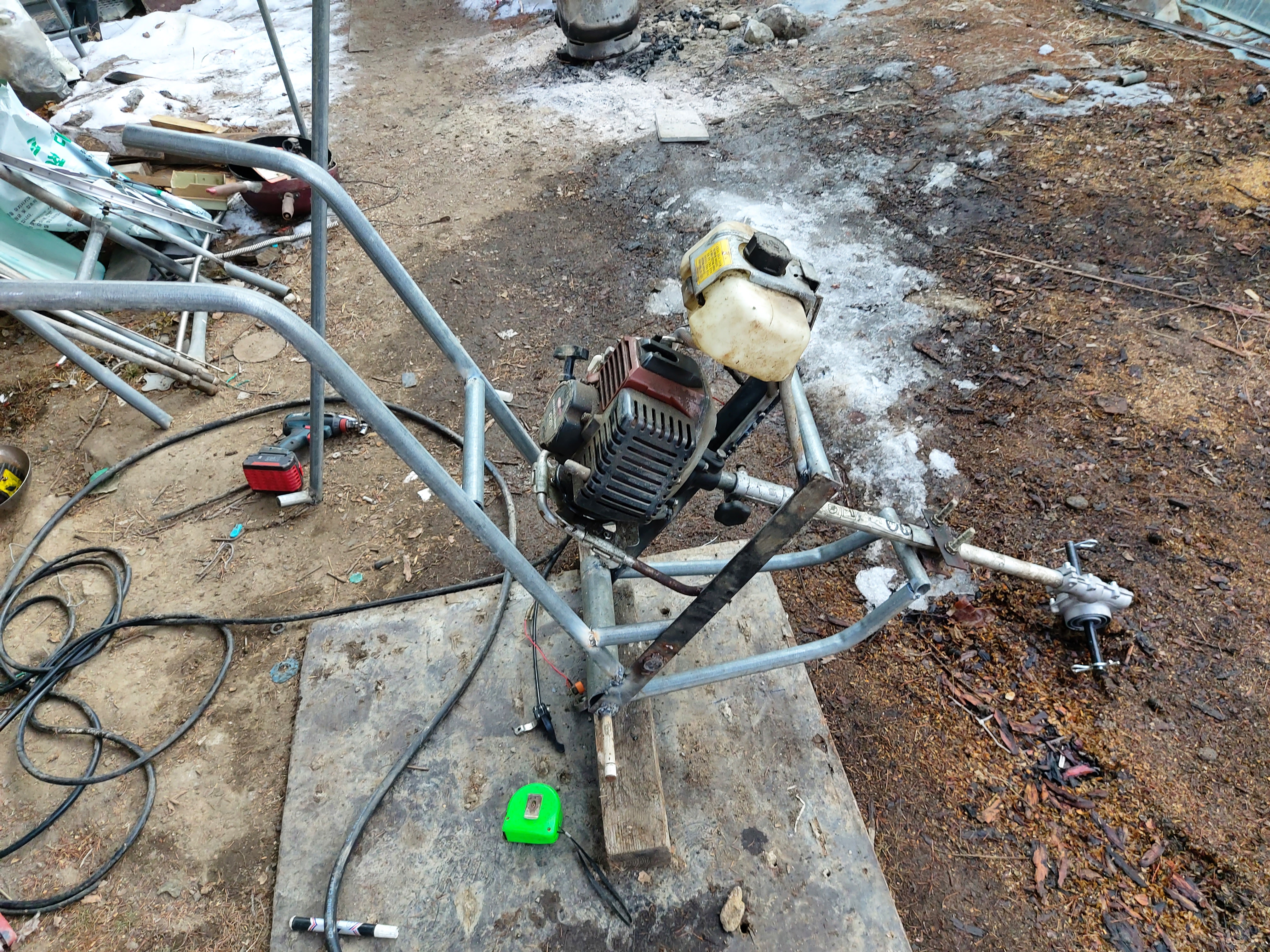 수레형 예초기 (두바퀴) 6