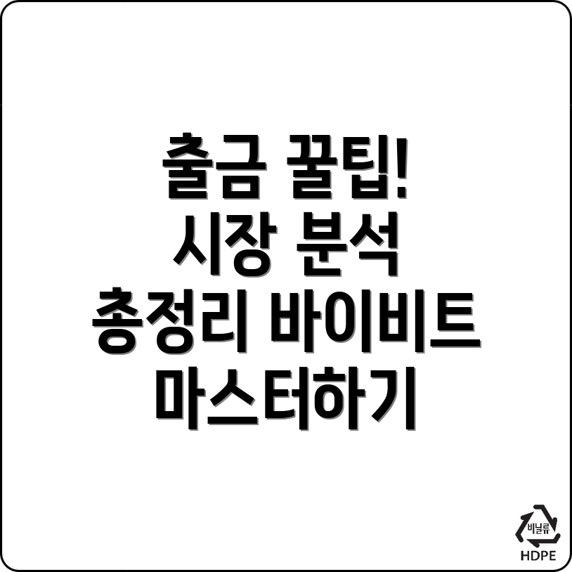 바이비트 출금 방법