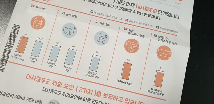  대사 증후군 예방법