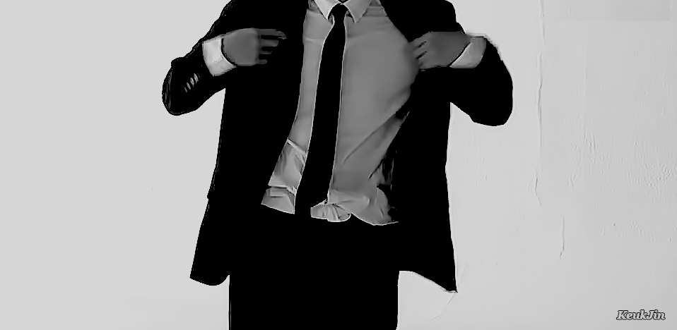  재킷 벗는 방탄소년단 김석진 어깨넓이