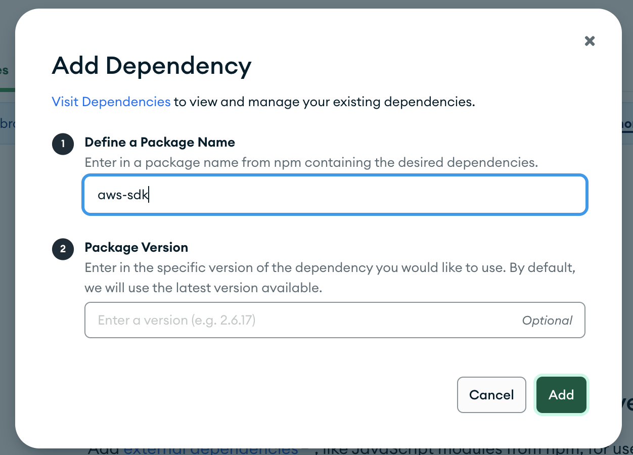  ios mongodb functions secrets aws s3 url 