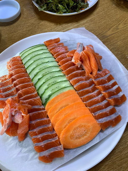  송어회 최고의 맛집 평창 운두령
