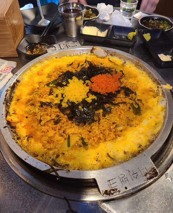 합정역 형제한우곱창 볶음밥1