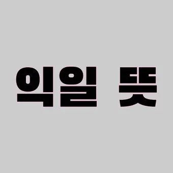 익일 뜻 금일 명일 작일 뜻 맞춤법_21