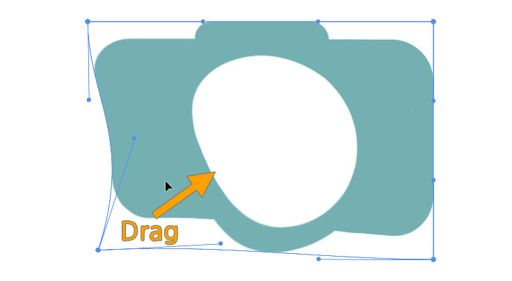 임의로 뒤틀기 예시