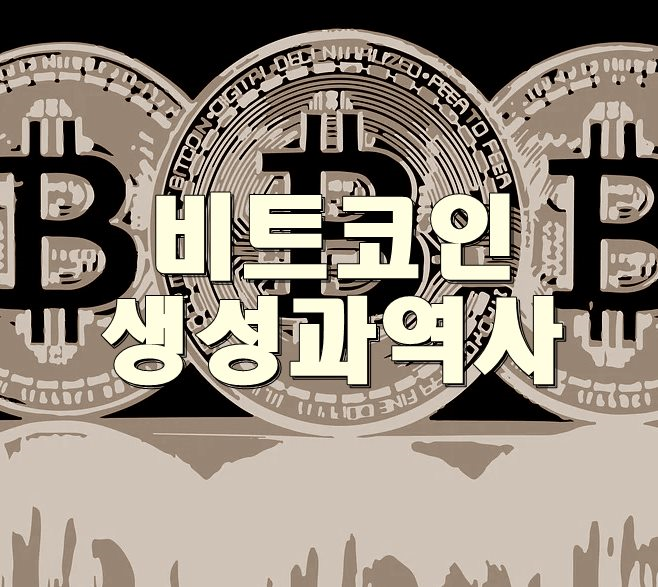  비트코인 생성과 역사를 차트로 보자