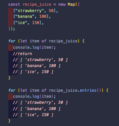 Javascript: Map :: 정노트