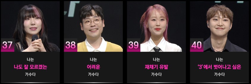 싱어게인3 프로그램 출연진 MC 심사위원 참가자 77팀 총정리