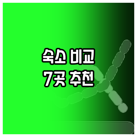 픽턴 호텔 모텔 호스텔 꼼꼼 비교 7