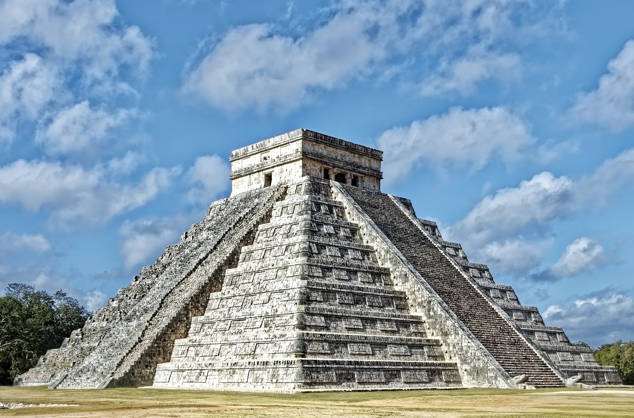 멕시코 마야문명 피라미드