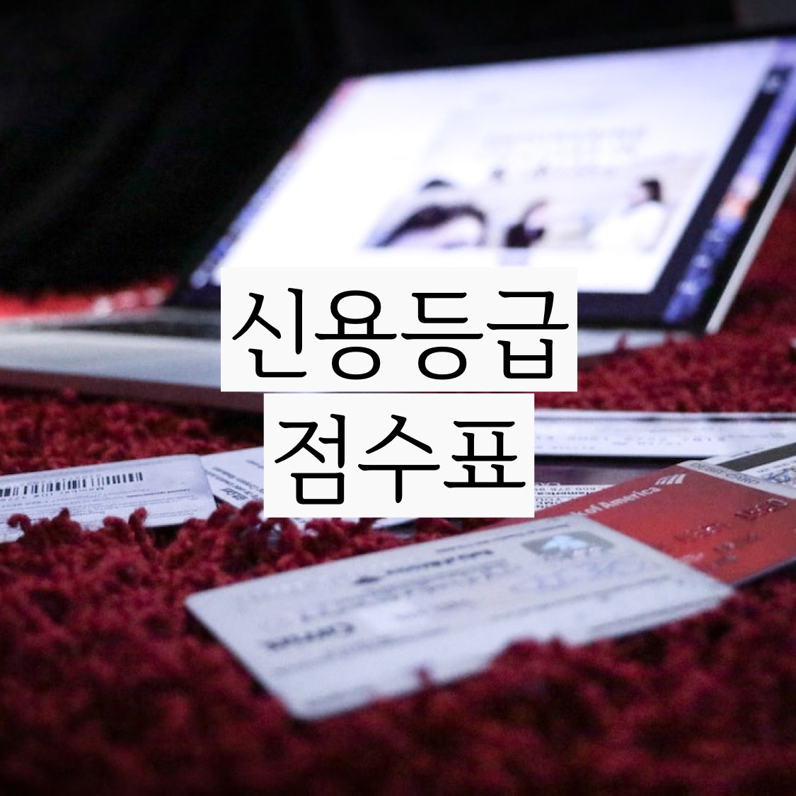  신용등급 점수표 이제는 바뀐 신용점수 등급표(나이스 신용점수 / kcb 신용점수)