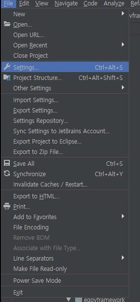  intellij IDEA 개발자 폰트 설정