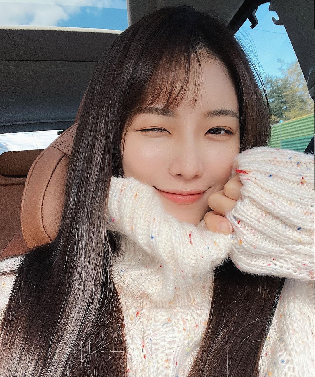  모델로 전업한 아시아나 승무원 인스타그램 셀카 사진